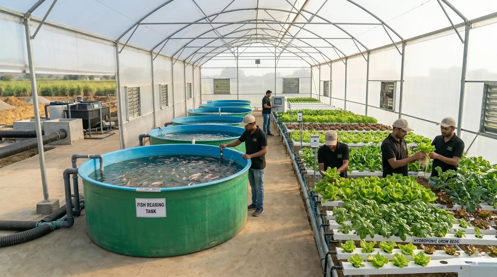 Aquaponics Setup